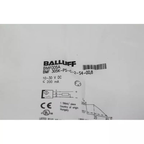 BALLUFF BMF 305K-PS-C-2-S4-00,8