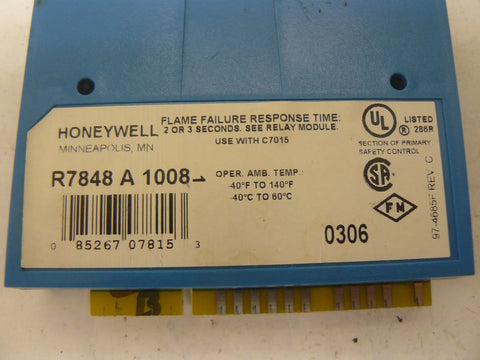 HONEYWELL R7848A1008