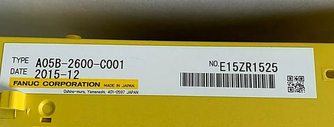 Fanuc A05B-2600-C001