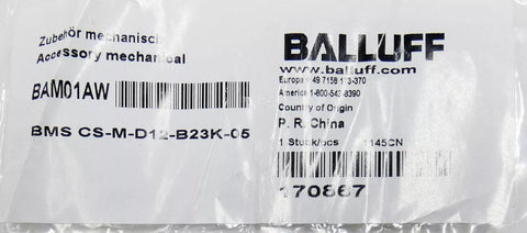 BALLUFF BMS CS-M-D12-B23K-05