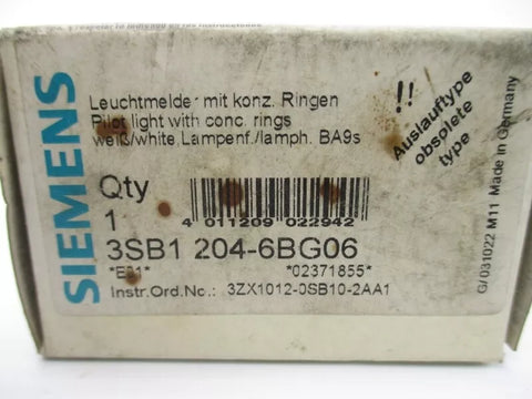 SIEMENS 3SB1204-6BG06