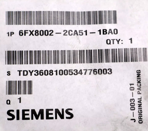 SIEMENS 6FX8002-2CA51-1BA0