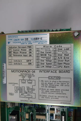 Yaskawa CACR-SR03TZ6SM-E