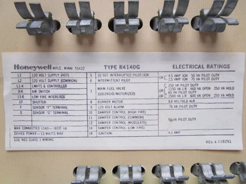 HONEYWELL R4140G