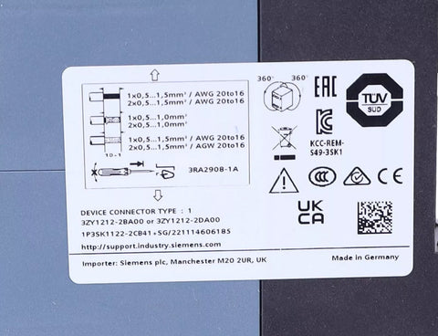 SIEMENS 3SK1122-2CB41