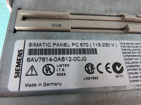 SIEMENS 6AV7614-0AB12-0CJ0