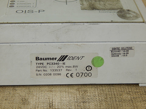 BAUMER PC3340-IE