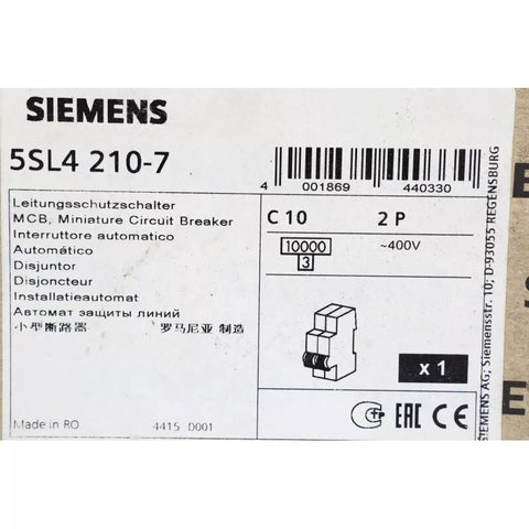 SIEMENS 5SL4210-7