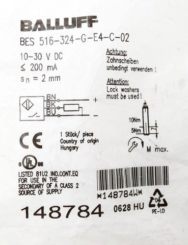 BALLUFF BES 516-324-G-E4-C-02