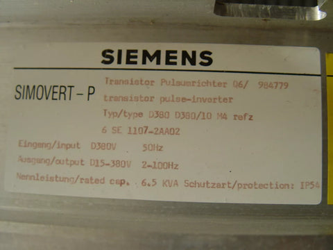 Siemens 6SE1107-2AA02