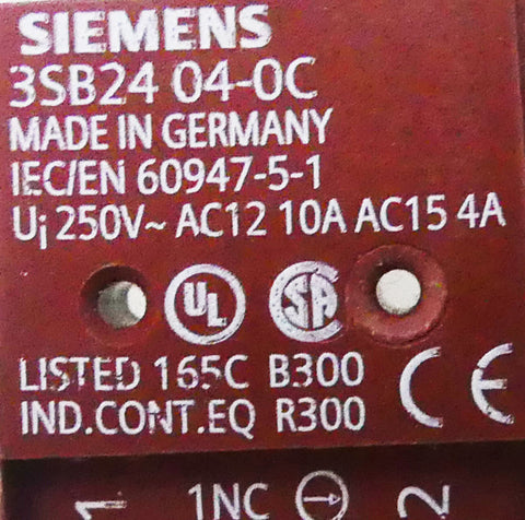 SIEMENS 3SB2404-0C