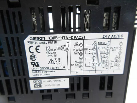 Omron K3HB-HTA-CPAC21