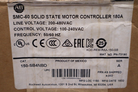 ALLEN BRADLEY 150-SB4NBD