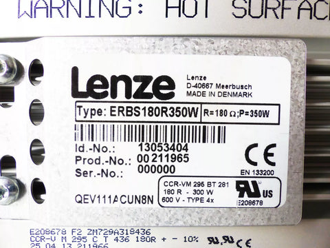 Lenze ERBS180R350W