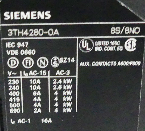 SIEMENS 3TH4280-0AM0