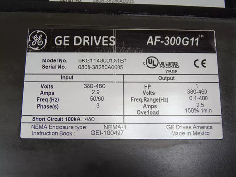 FUJI ELECTRIC 6KG1143001X1B1-2.9A