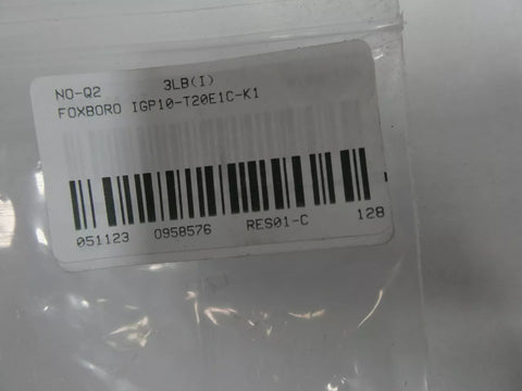 Foxboro IGP10-T20E1C-K1