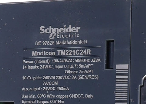 SCHNEIDER ELECTRIC TM221C24R