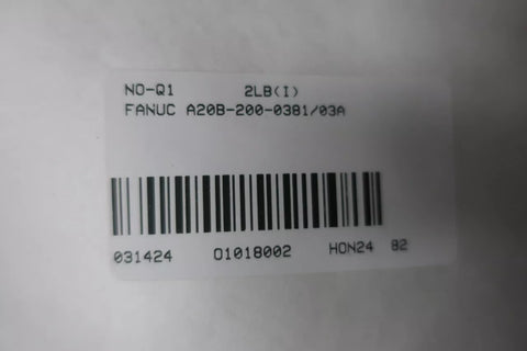 FANUC A20B-200-0381/03A