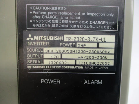 MITSUBISHI FR-Z320-3.7K-UL