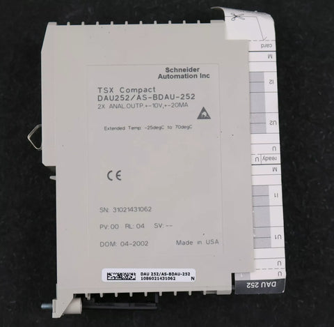 SCHNEIDER ELECTRIC DAU 252/AS-BDAU-252