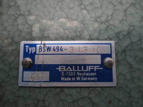 BALLUFF BSW494-3L3/06