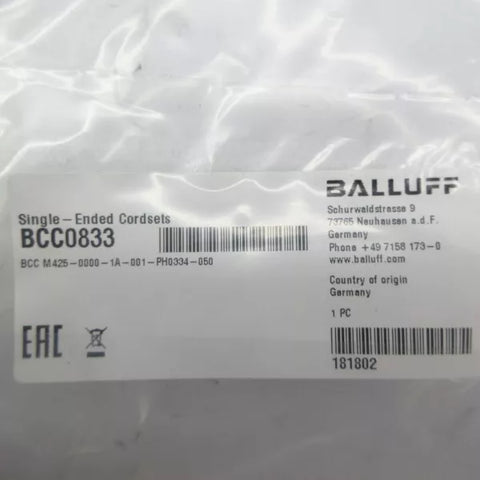 BALLUFF BCCM425-0000-1A-001-PH0334-050