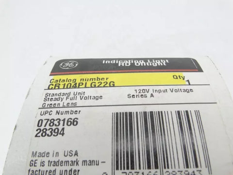 GENERAL ELECTRIC CR104PLG22G