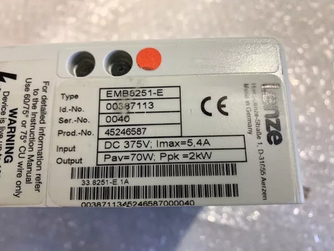 LENZE EMB8251-E