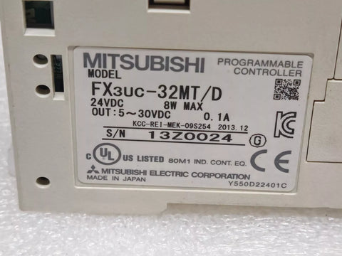 MITSUBISHI FX3UC-32MT/D