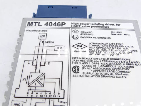 Honeywell MTL-4046P