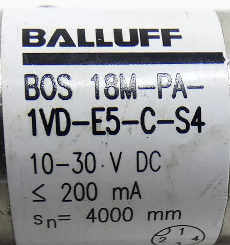 BALLUFF BOS 18M-PA-1VD-E5-C-S4