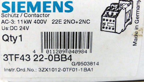 SIEMENS 3TF4322-0BB4