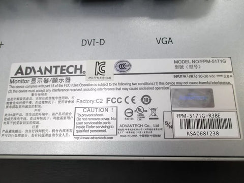 ADVANTECH FPM-5171G-R3BE