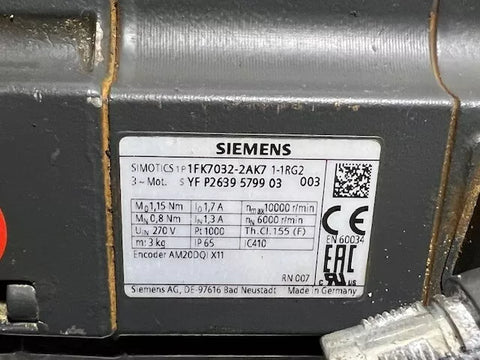 SIEMENS 1FK7032-2AK71-1RG2