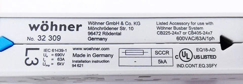 WOHNER 32309