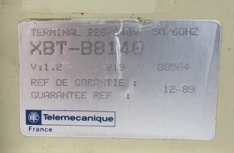 TELEMECANIQUE XBT-B8140