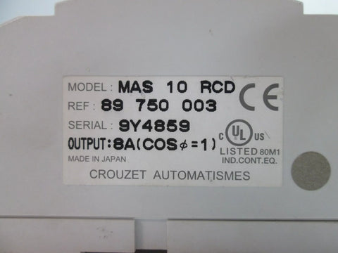 CROUZET MAS-10-RCD