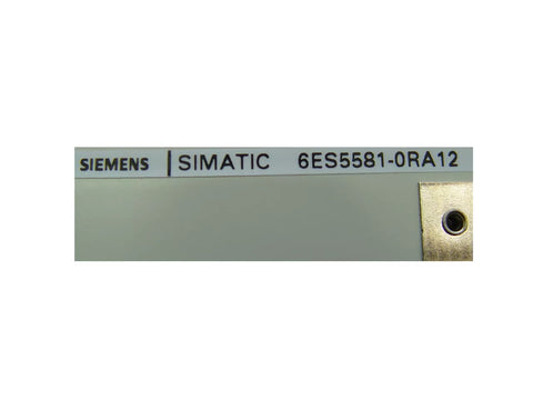 SIEMENS 6ES5581-0RA12