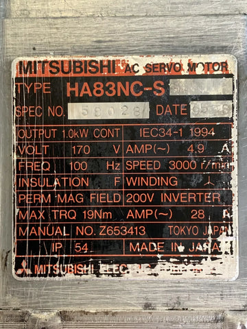 Mitsubishi HA83NC-S