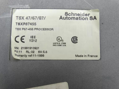 SCHNEIDER ELECTRIC TSXP87455