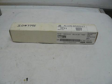 ALLEN BRADLEY 1771-WN