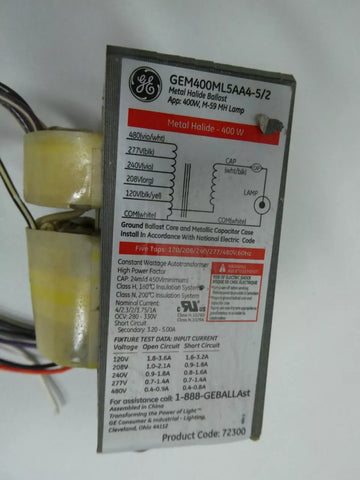 General Electric GEM400ML5AA4-5/2