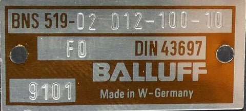 BALLUFF BNS 519-D2 D12-100-10