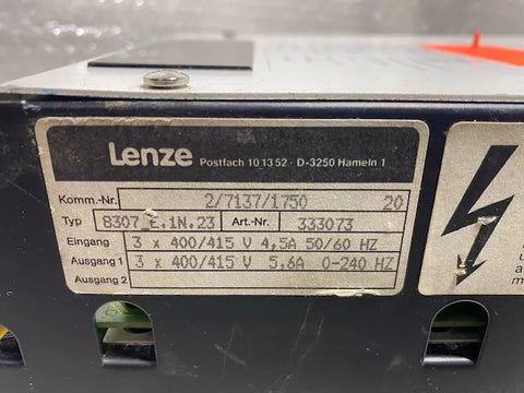 LENZE 8307_E.1N.23