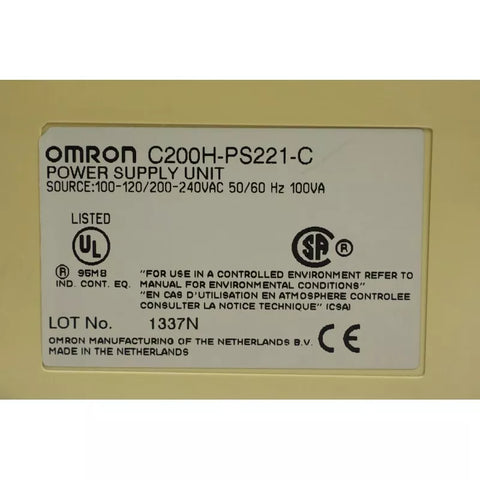 OMRON C200H-PS221C