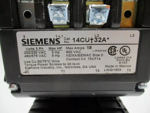 SIEMENS 14CUC32AD