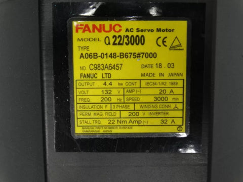 FANUC A06B-0148-B675