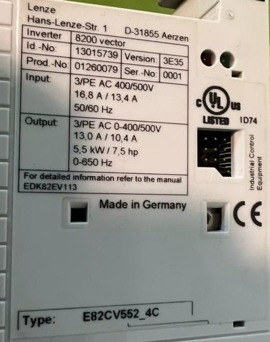 LENZE E82CV552-4C