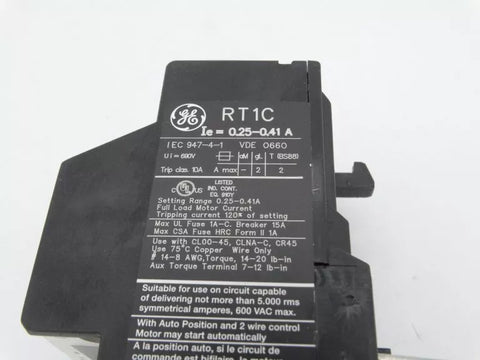 GENERAL ELECTRIC RT1C